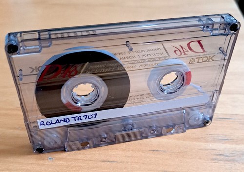 Vintage used cassette tape - used,