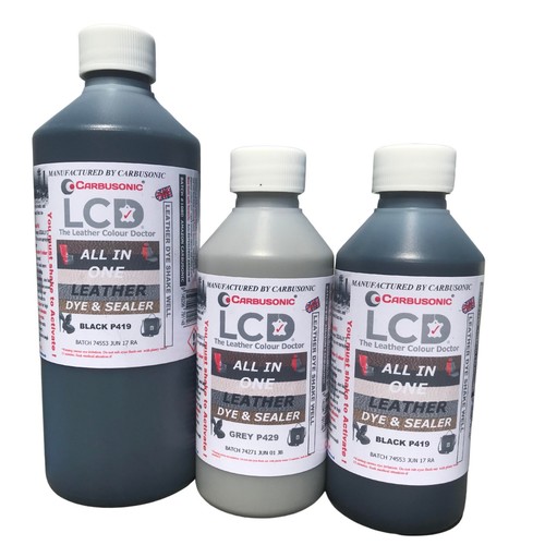 Black leather dye colour - black,