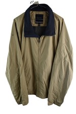 NAUTICA Beige Windcheater Jacket size 2XL Mens Full Zip Casual Outdoors
