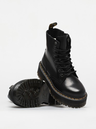 Martens black patent - black,