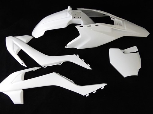Pit bike full white - pit,