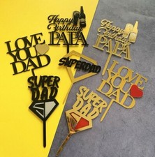 Father Day Cake Topper