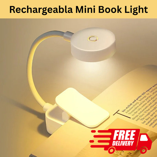 Mini clip book - book, lamp
