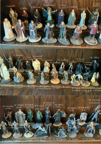 Lotr statues eaglemoss - lotr,