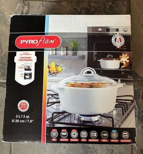 Pyrex pyroflam litre 20cm - pyrex,