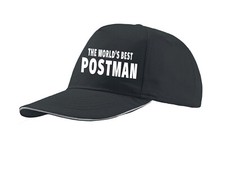 World's Best Postman Gift Baseball Hat Cap Present Christmas Birthday Postie