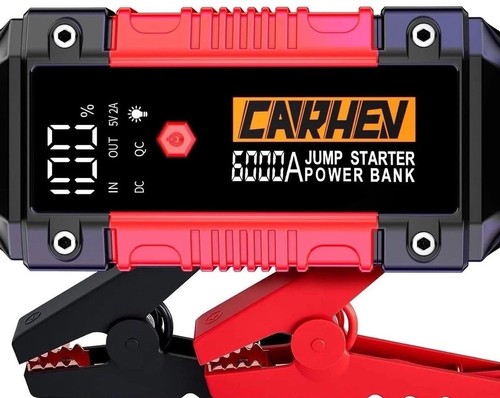 6000a jump starter power pack - 6000a,