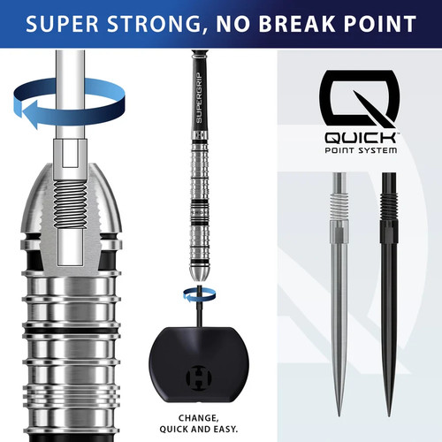 Harrows quick points dart - qp,