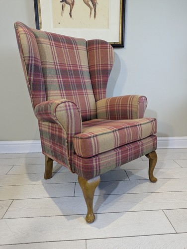 Queen anne wingback armchair - anne,