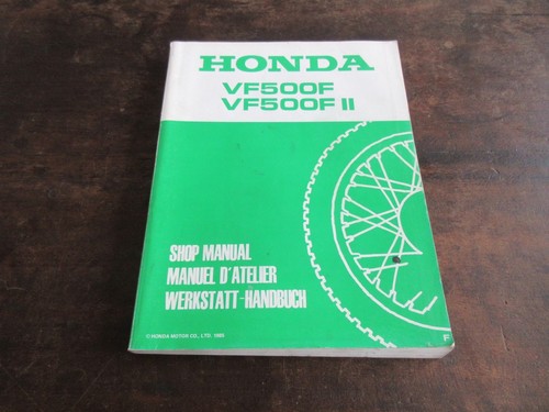 Honda vf500f vf500f2 service - vf500f,