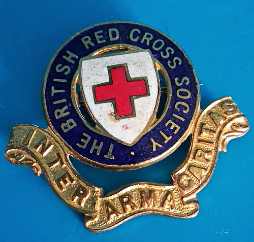 British red cross society - red,