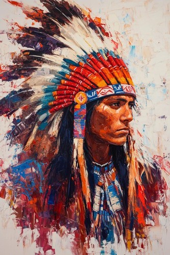 Native american indian - american,