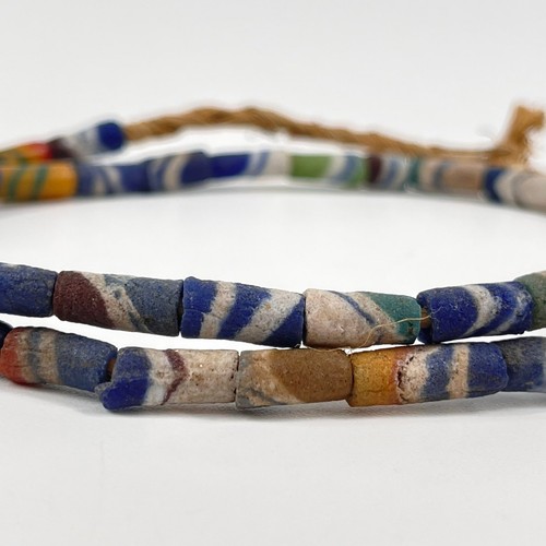Old krobo glass beads - old,