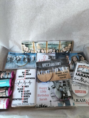 Personalised greys anatomy