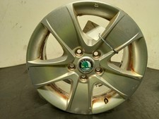 SKODA OCTAVIA Alloy Wheel 16"Inch 5x112 Offset ET50 6.5J 2004-2013 1Z0601025T