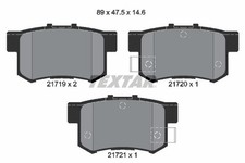 Rear Brake Pad Set Fits Acura