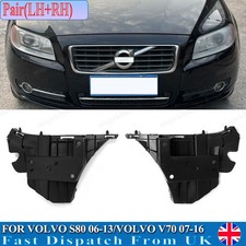 NEW FOR VOLVO V70 2007-2016 FRONT BUMPER HOLDER BRACKET PAIR SET LEFT & RIGHT