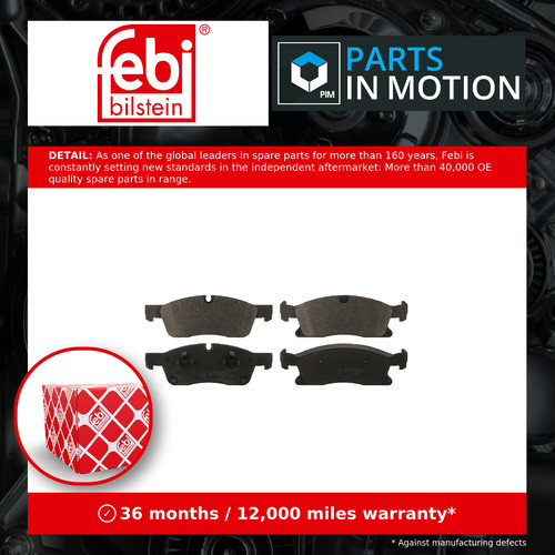 Brake pads set - pads,