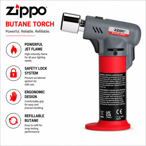 Zippo butane torch jet - butane, burner