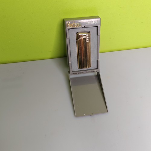 Vintage hadson gold lighter - vintage,