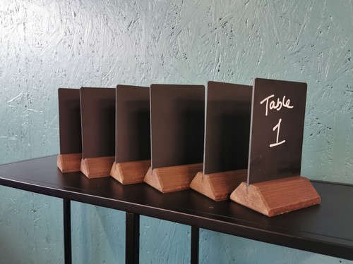 Mini wooden chalkboard signs - mini,
