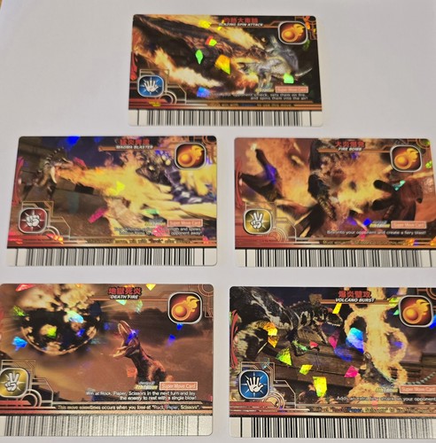 Dinosaur king arcade cards - king,