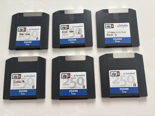 Iomega zip floppy disk 250mb - zip,