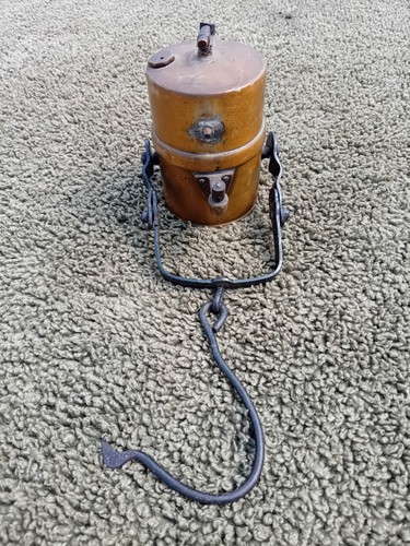 Brass carbide lamp - brass,