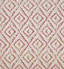 Jane Churchill Curtain Fabric 'ODELL - RED' 3 METRES 300cm COTTON/LINEN BLEND