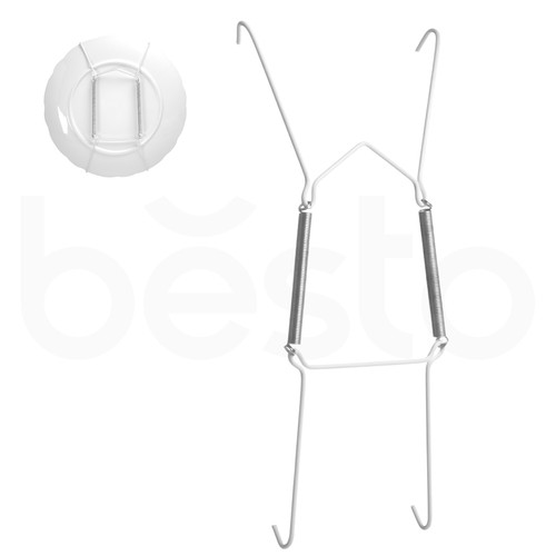 Wire plate holder hanger - wire,