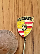 VINTAGE PORSCHE / Rare Enamel Pin Badge 1960's  Lovely condition.