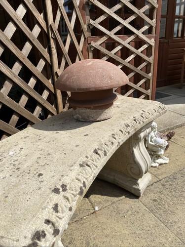 Terracotta chimney pot - terracotta,
