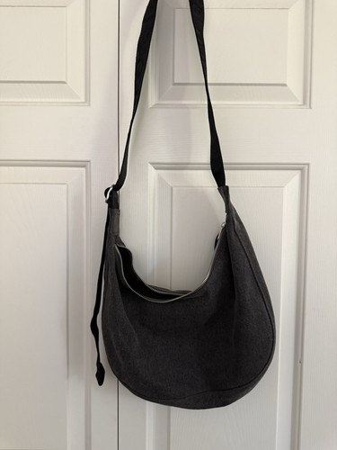 Baggu denim medium crescent - baggu,