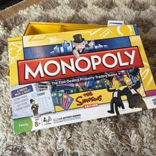 Monopoly The Simpsons Edition Electronic Banking Board Game