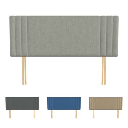 Line headboard linen - headboard,