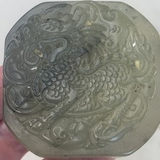 Translucent Hetian Jade Carved