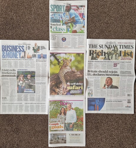 The sunday times - times, newspaper