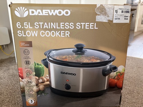 Daewoo slow cooker 5l - slow, 6.5l