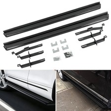 Black Aluminium Side Steps