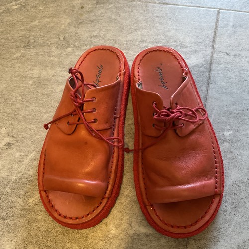 Marsell tomatoe red leather - red,