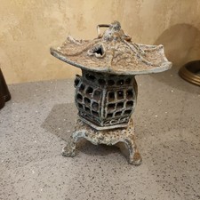 Small Cast Metal Pagoda Garden