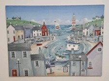 Peter Adderley "Bay Store" Canvas Art Print  100 cm x 75 cm