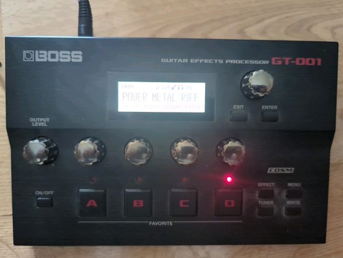 Boss 001 multi effects - boss,
