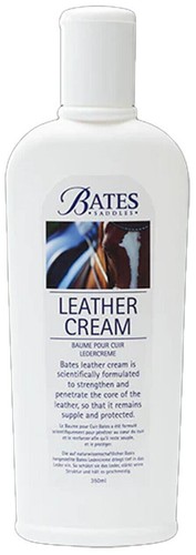 Bates leather cream saddle - bates,