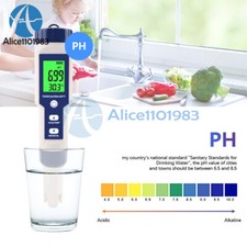 5 in 1 TDS/EC/PH/Salinity/Temperature Meter Digital Water Quality Monitor Tool