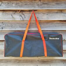 Vintage Technics Electronic Keyboard Case Black Large Carry Bag