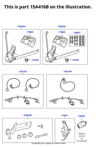 Land rover tow bar electrics - land,