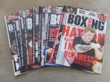 JOB LOT OF 10 BOXING NEWS