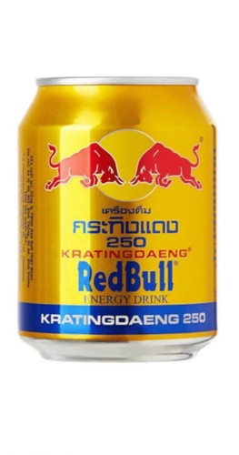 Red bull gold - red,