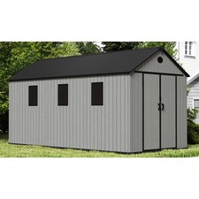 16x8ft Large Plastic Shed